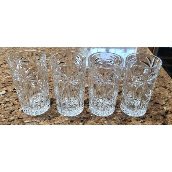 Godinger Crystal Shannon South Palm Beach High Ball Glass Clear (Set Of 4) - Picture 16 of 16